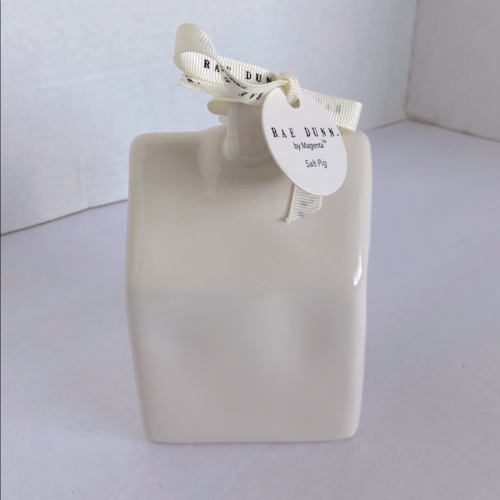 Rae Dunn Ceramic Salt Pig Birdhouse Farmhouse Decor New With Tag Hone Decor - Picture 2 of 7
